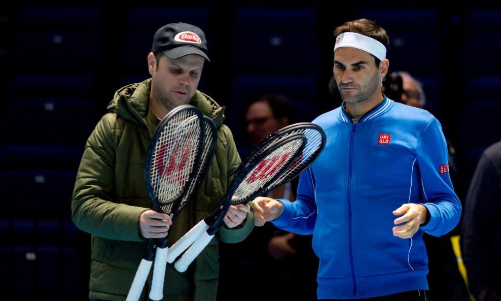 Severin Luthi i Roger Federer