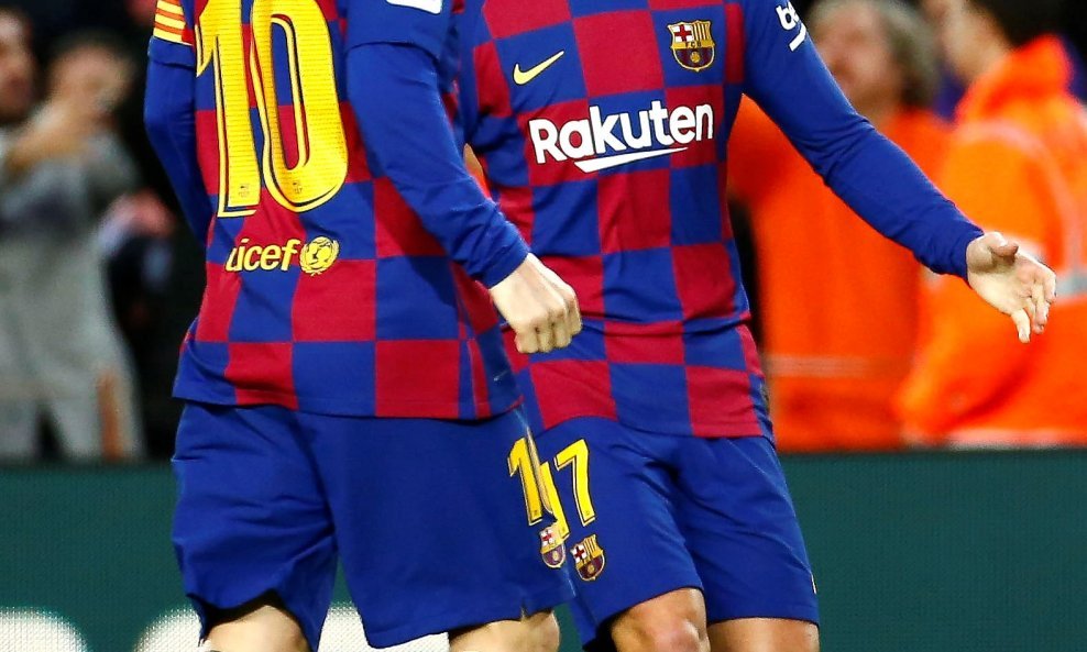 Lionel Messi i Antoine Griezmann