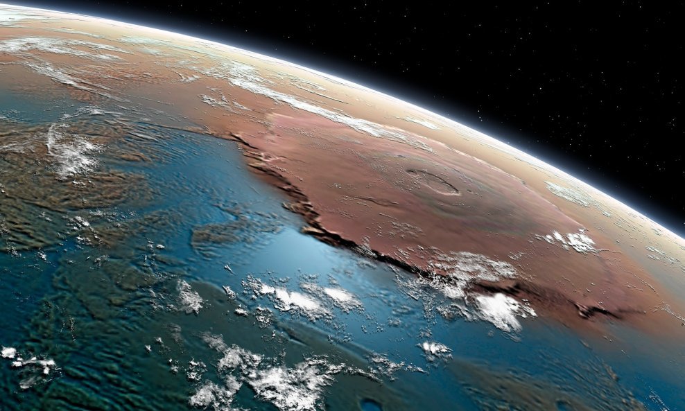 Olympus Mons, najveća planina u cijelom Sunčevom sustavu, zapravo je vulkan visok 25 kilometara