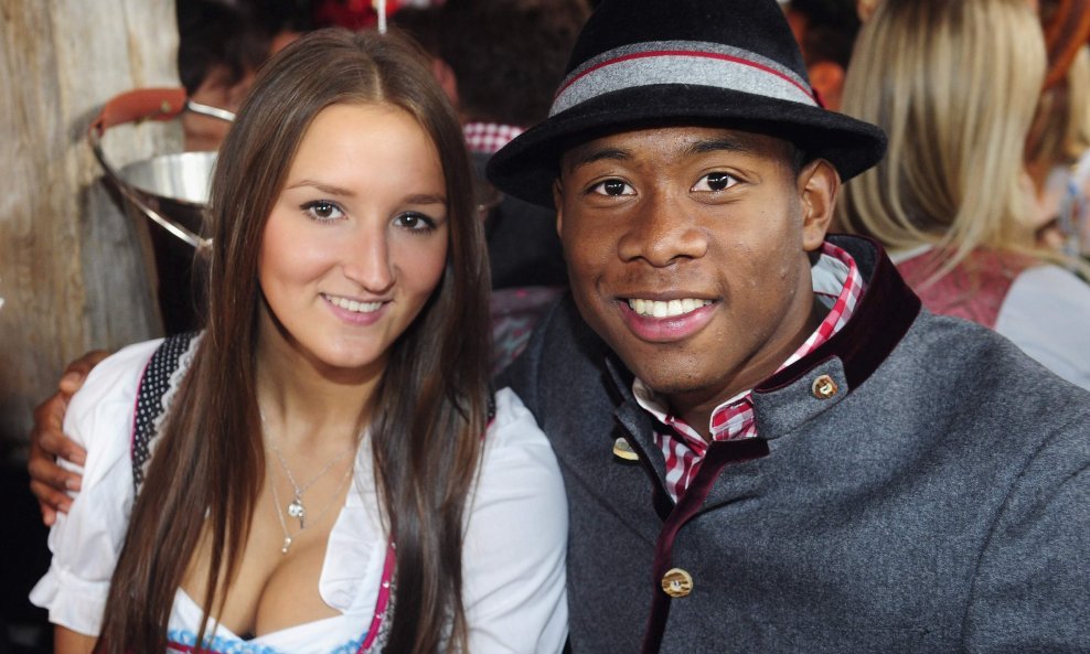 David Alaba i djevojka Katja Butylina