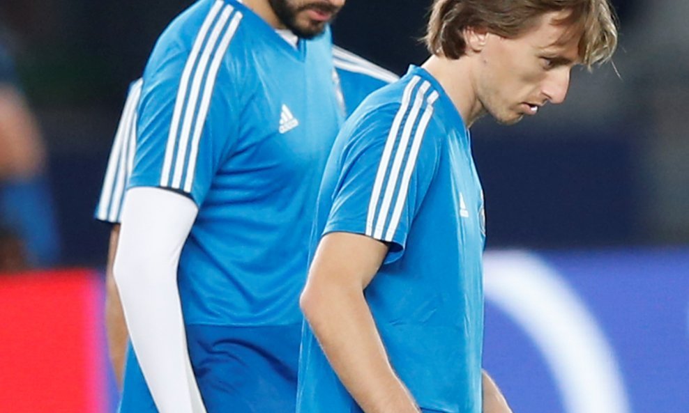 Karim Benzema i Luka Modrić