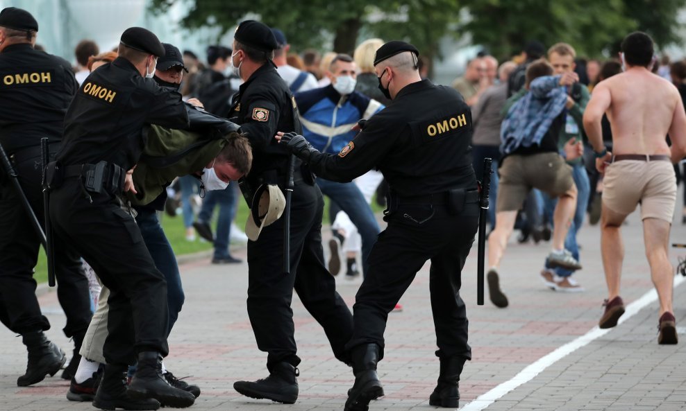 Uhićenja u Bjelorusiji