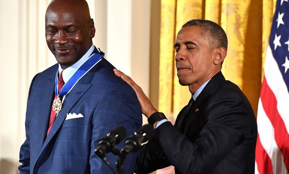 Barack Obama i Michael Jordan