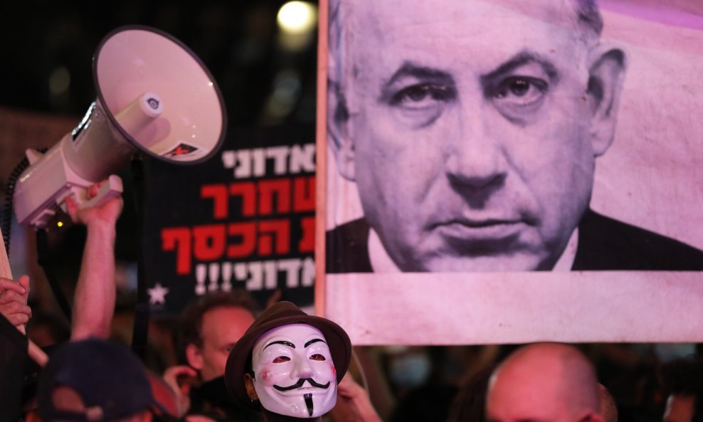 Prosvjed u Izraelu zbog ekonomske krize uslijed epidemije
