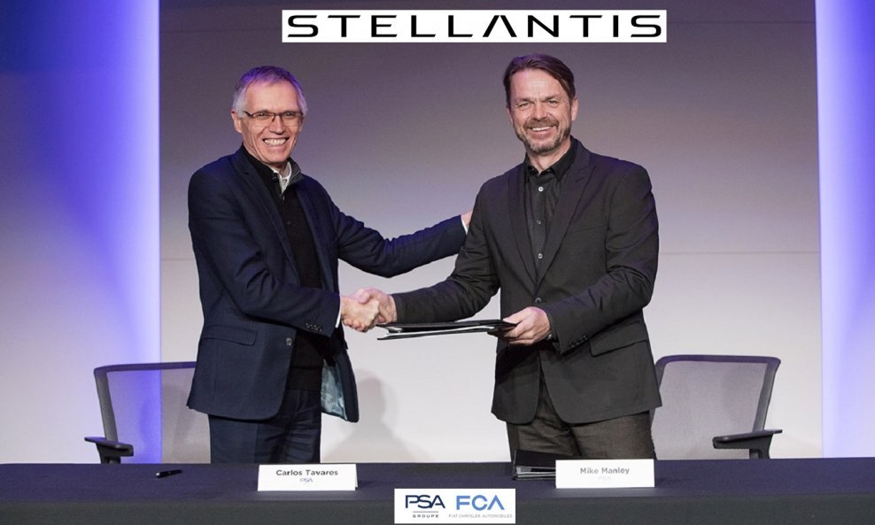 STELLANTIS je novo korporativno ime grupe nastale u spajanju FCA Grupe i FCA