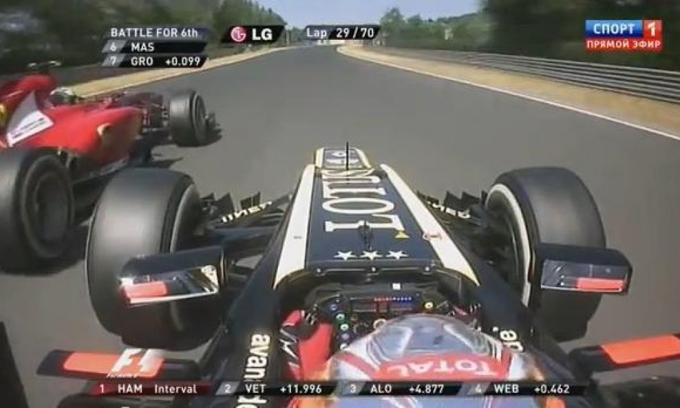 Romain Grosjean protiv Masse