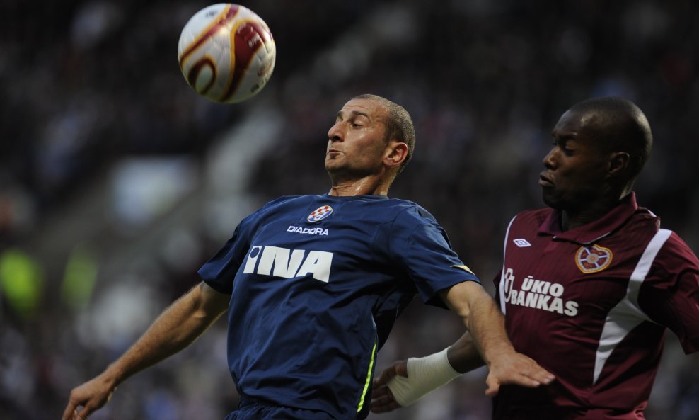 Hearts - Dinamo, Dimitrios Papadopoulos i Jose Goncalves