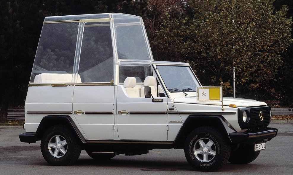 Mercedes-Benz 230 G 'Popemobile' iz 1980. godine