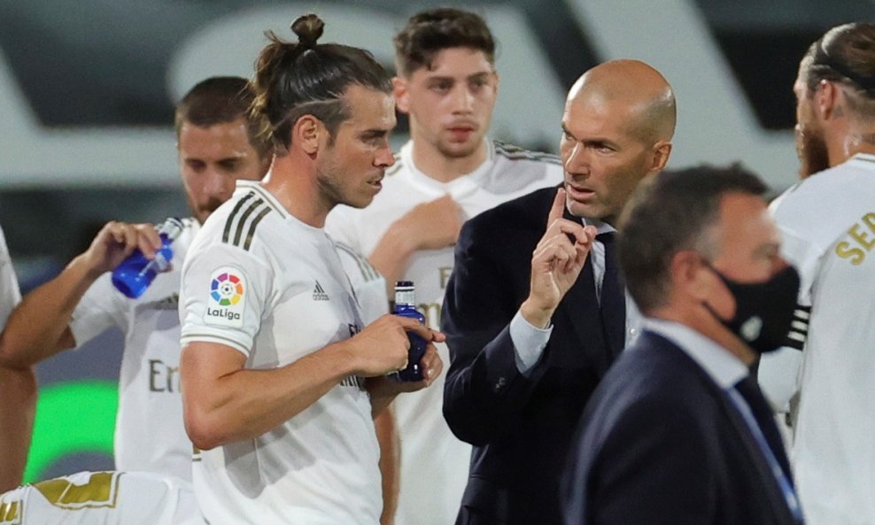 Zinedine Zidane i Gareth Bale