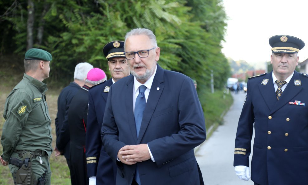 Davor Božinović u Strugi Banjskoj