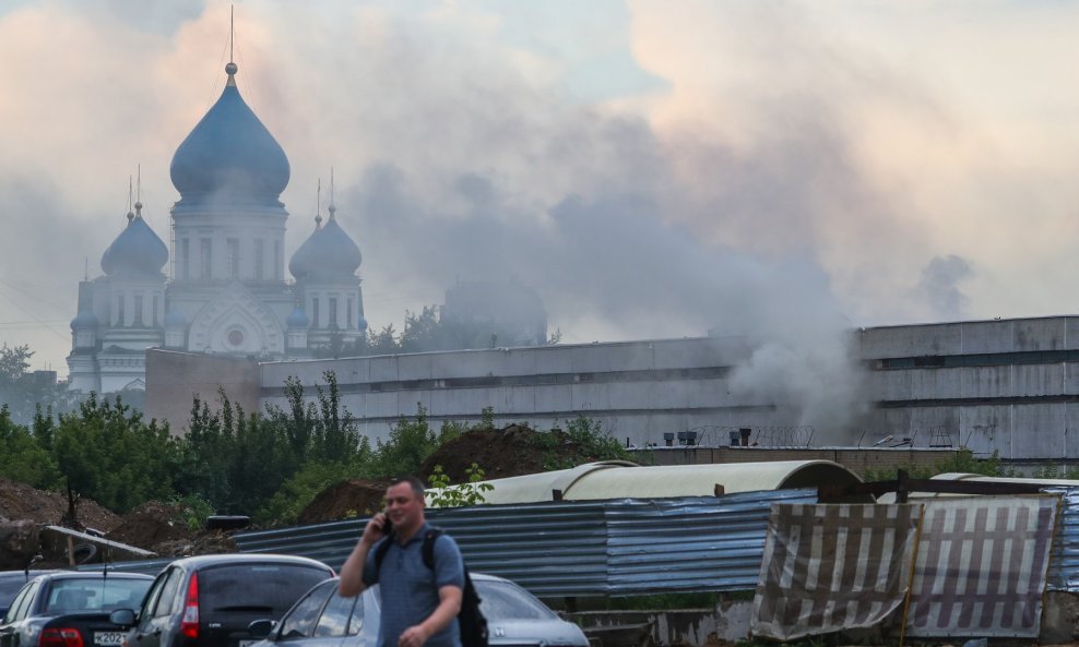 Požar u Moskvi