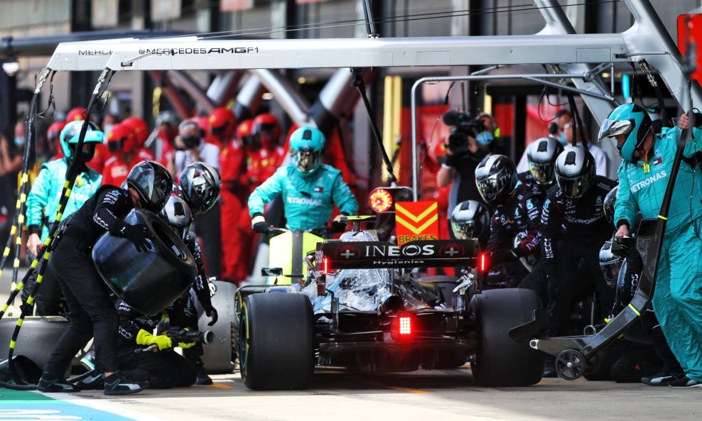 Valtteri Bottas u boksu