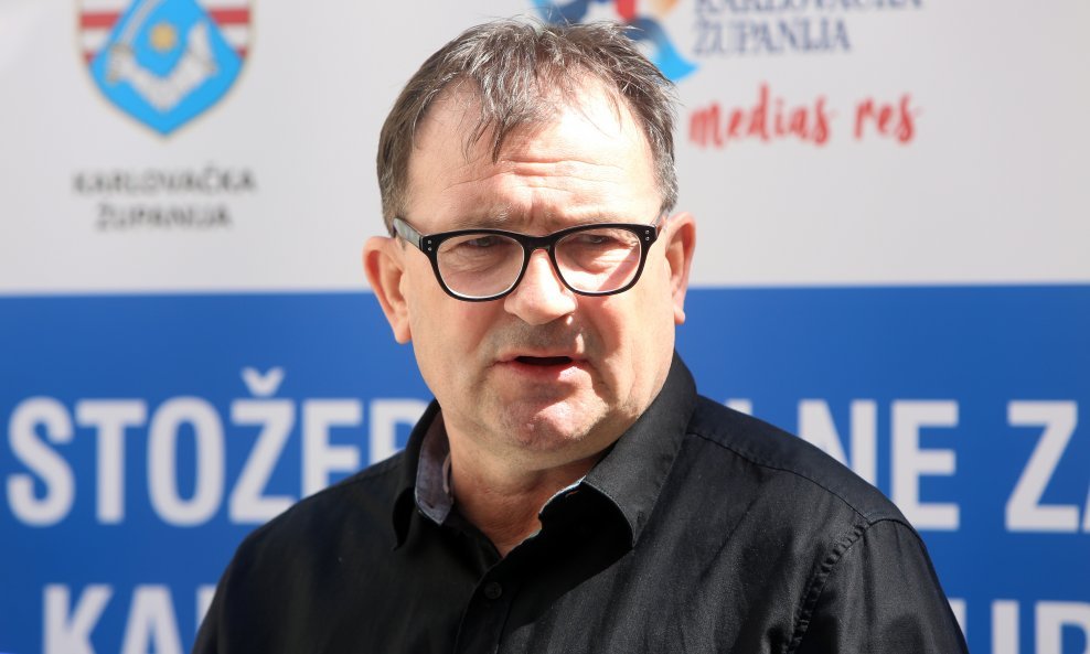 Načelnik Stožera civilne zaštite Karlovačke županije Josip Ribar