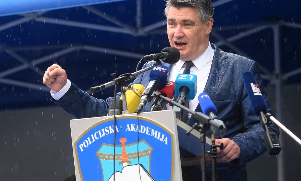 Zoran Milanović tijekom govora