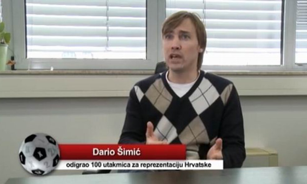 Dario Šimić - na filmu Offside