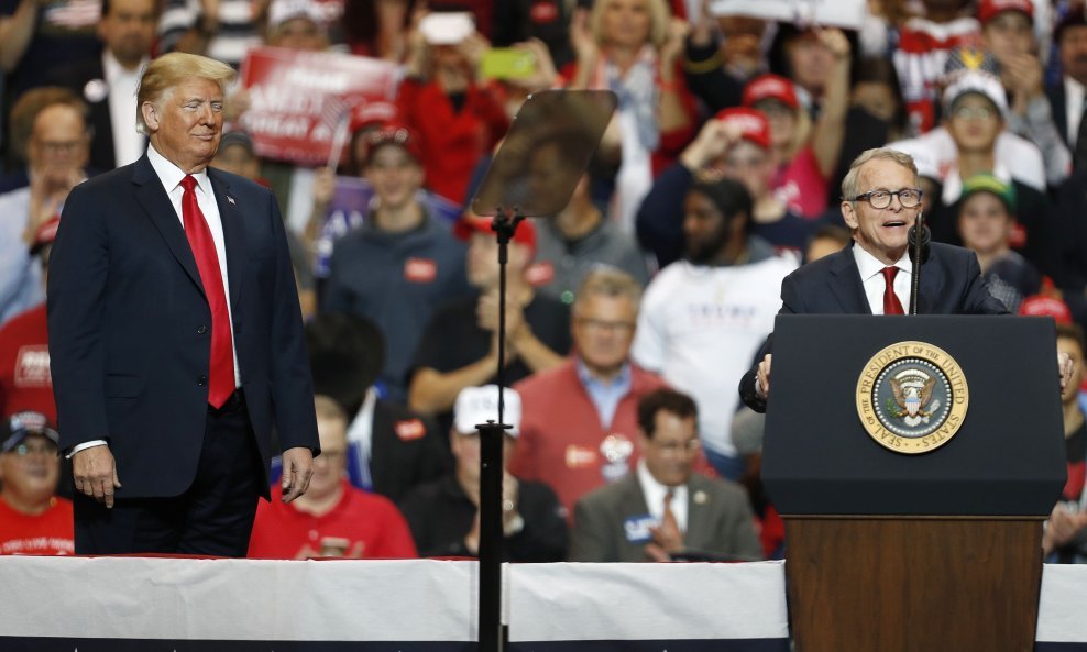 Donald Trump i Mike DeWine