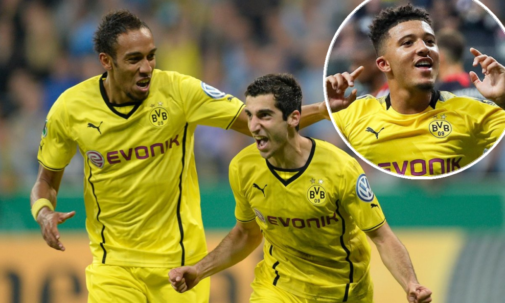 Pierre-Emerick Aubameyang, Henrikh Mkhitaryan, Jadon Sancho