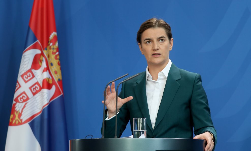Ana Brnabić, predsjednica Vlade Srbije