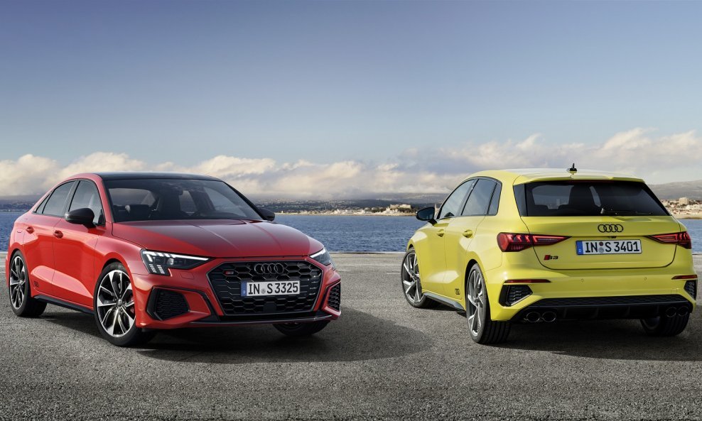 Audi S3 Limousine i Audi S3 Sportback nova su generacija sportskih premium kompaktnih automobila