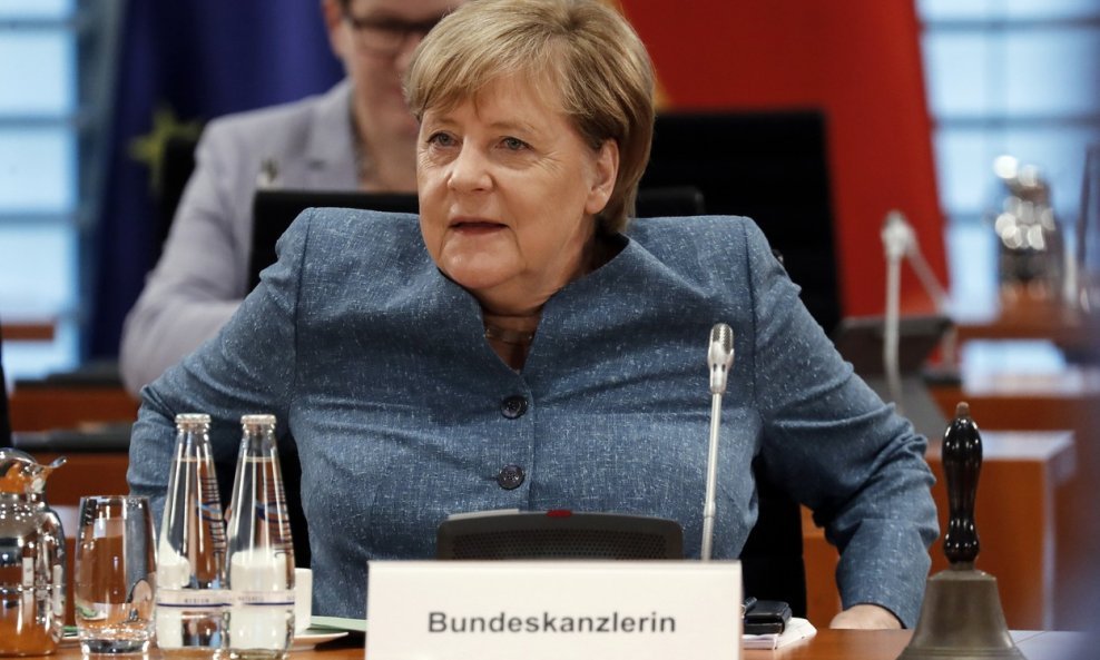 Angela Merkel - ilustracija