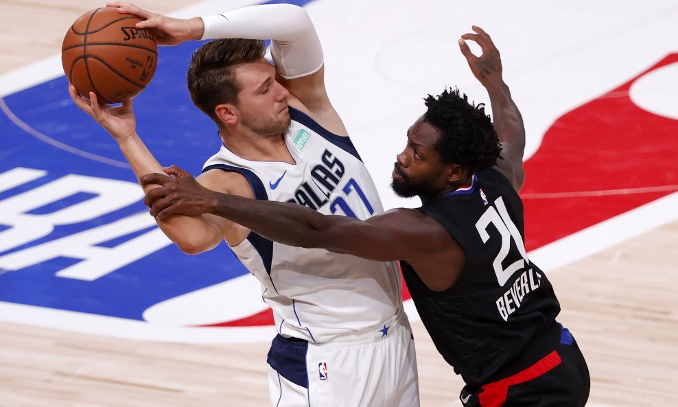 Luka Dončić i Patrick Beverley