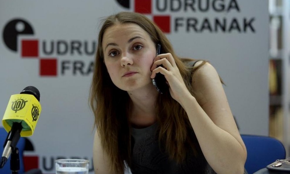 Katarina Lucić, Udruga Franak