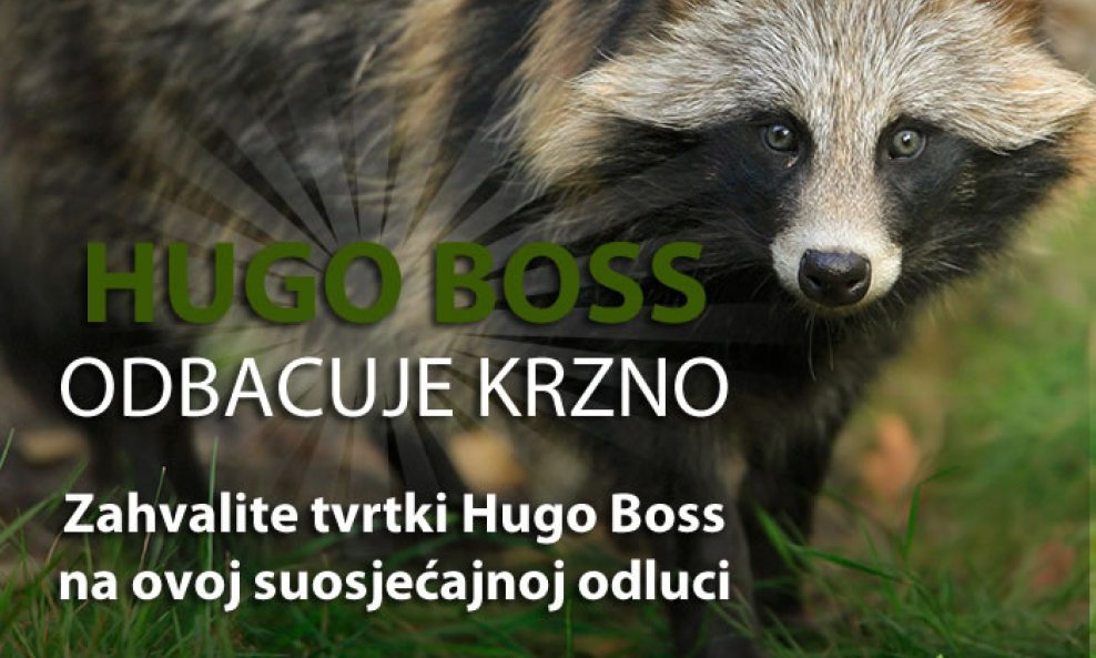 Hugo Boss odbacuje krzno