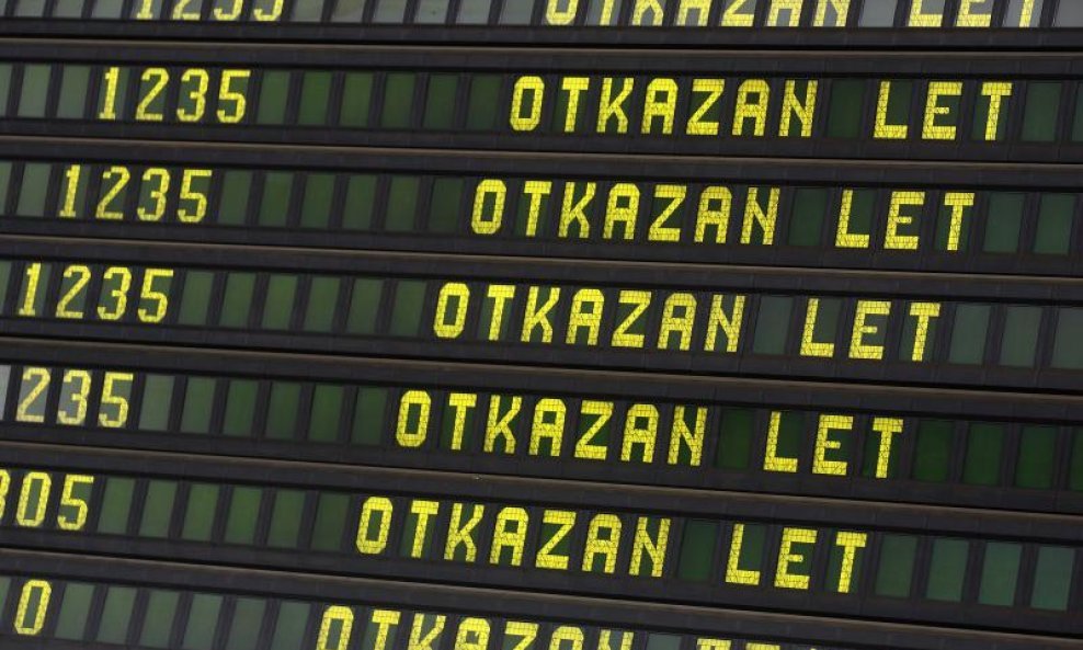 CROATIA AIRLINES OTKAZAN LET ZRAČNA LUKA PLESO