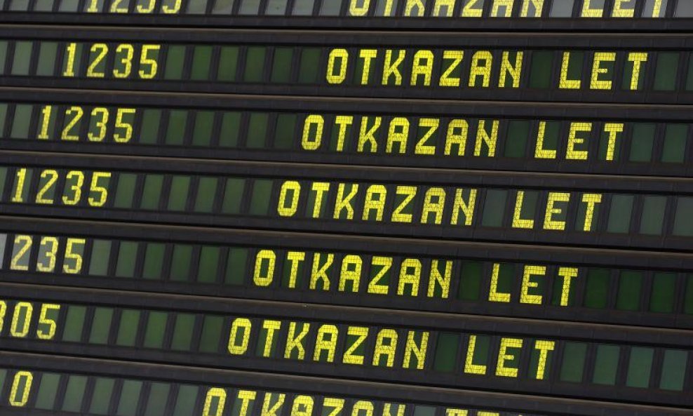 CROATIA AIRLINES OTKAZAN LET ZRAČNA LUKA PLESO