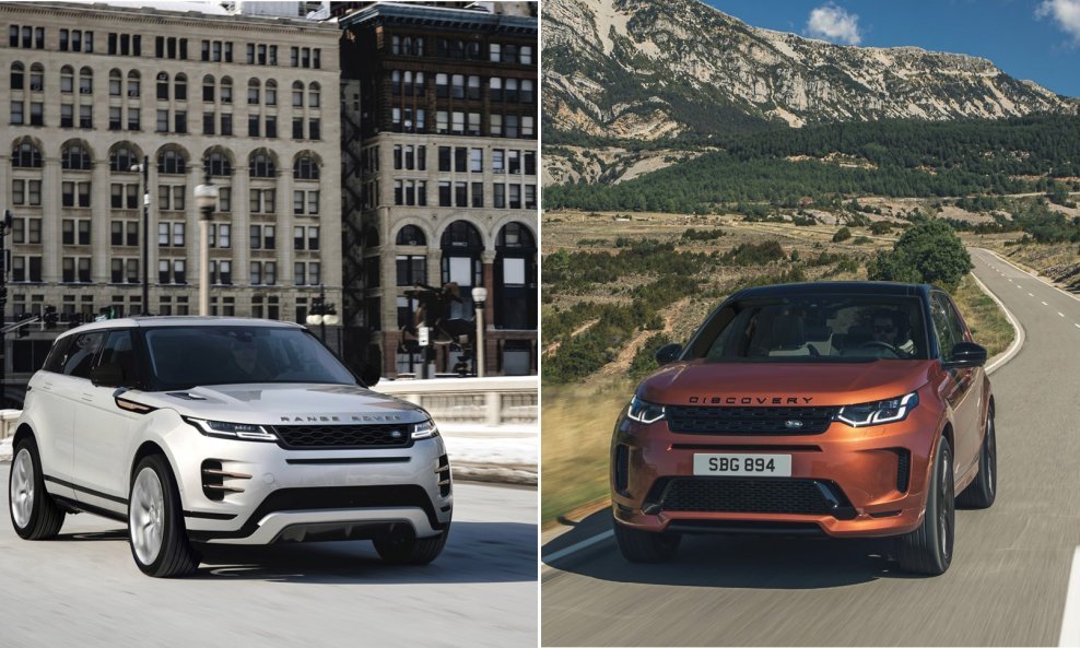 Najprodavaniji Land Roverovi kompaktni SUV modeli Range Rover Evoque i Land Rover Discovery Sport, sada su još učinkovitiji i digitalnije spojeni