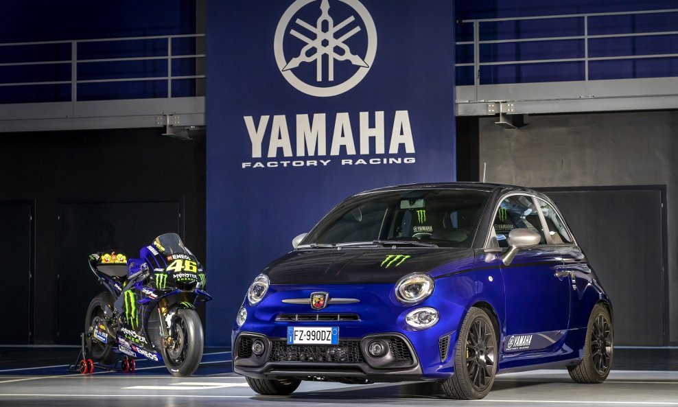 Abarth 595 Monster Energy Yamaha je jedan od dva modela iz ograničene serije Abartha