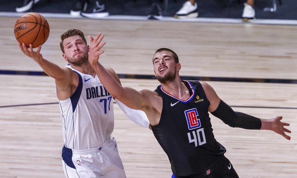 Luka Dončić i Ivica Zubac