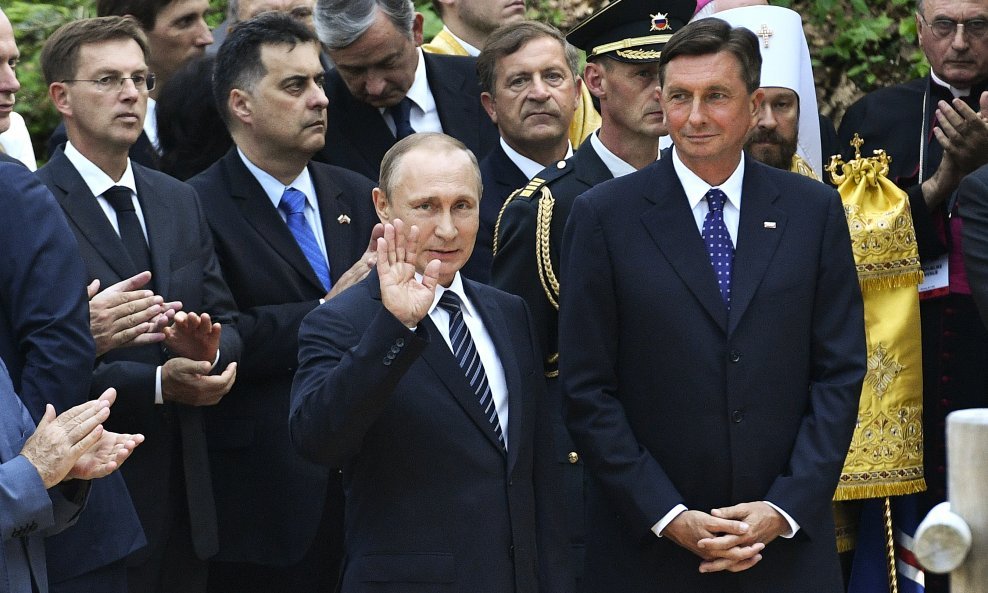 Vladimir Putin u posjetu Sloveniji
