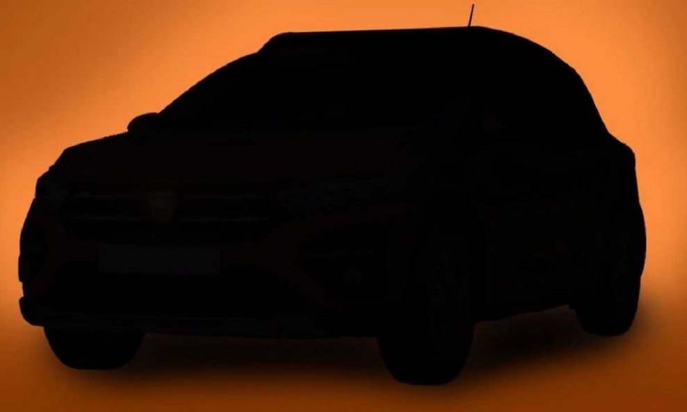 Dacia Sandero Stepway - teaser fotografija novog modela za 2021. godinu