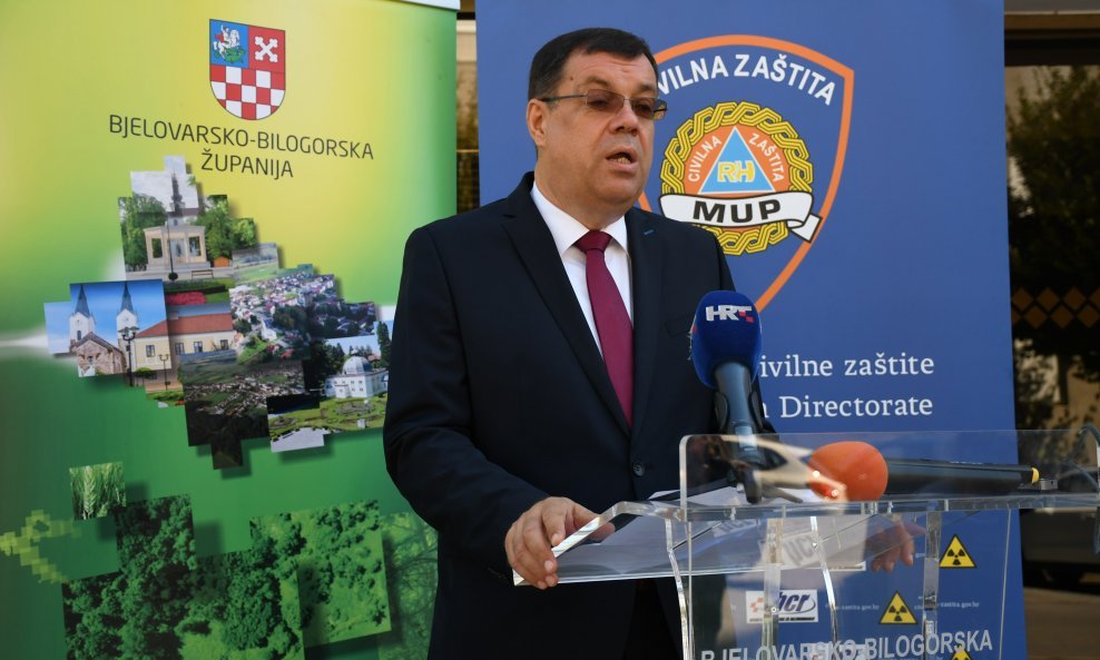 Bjelovarsko-bilogorski župan Damir Bajs