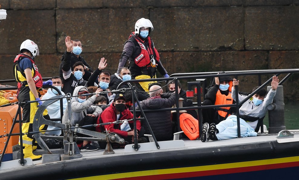 Migranti u Doveru