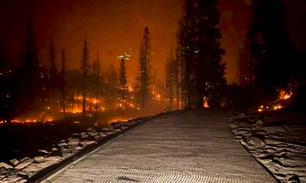 Kalifornija, požar