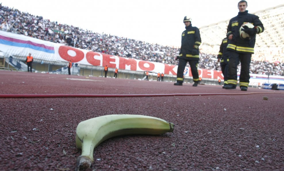 Banana, Poljud, Hajduk-Dinamo 2010