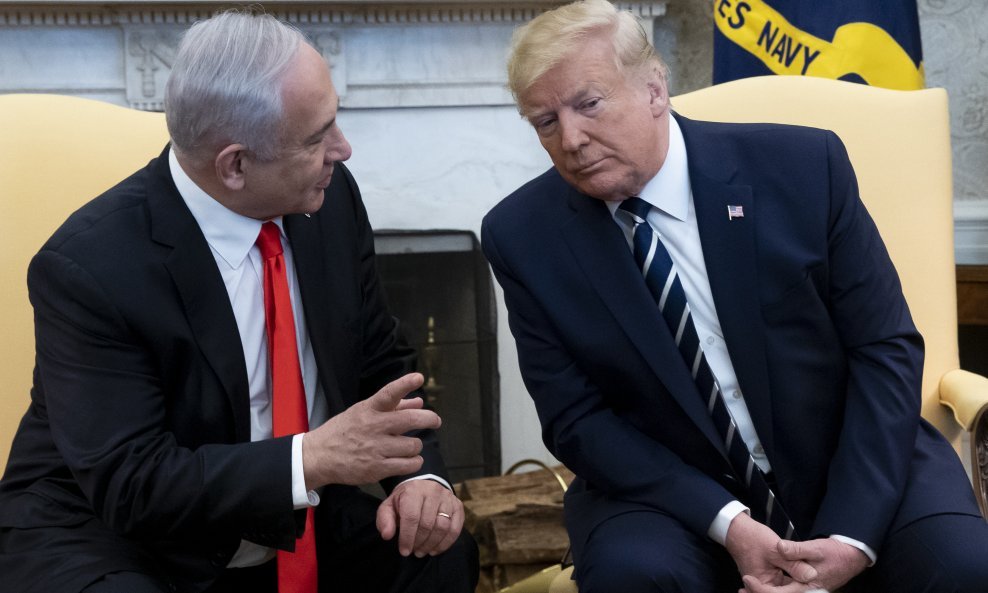 Benjamin Netanyahu i Donald Trump