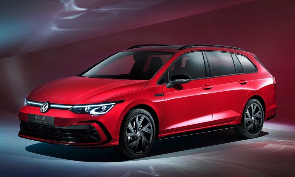 VW Golf 8 Variant R-Line je karavanska izvedba Golfa  'osmice', a tu je i Alltrack izvedba