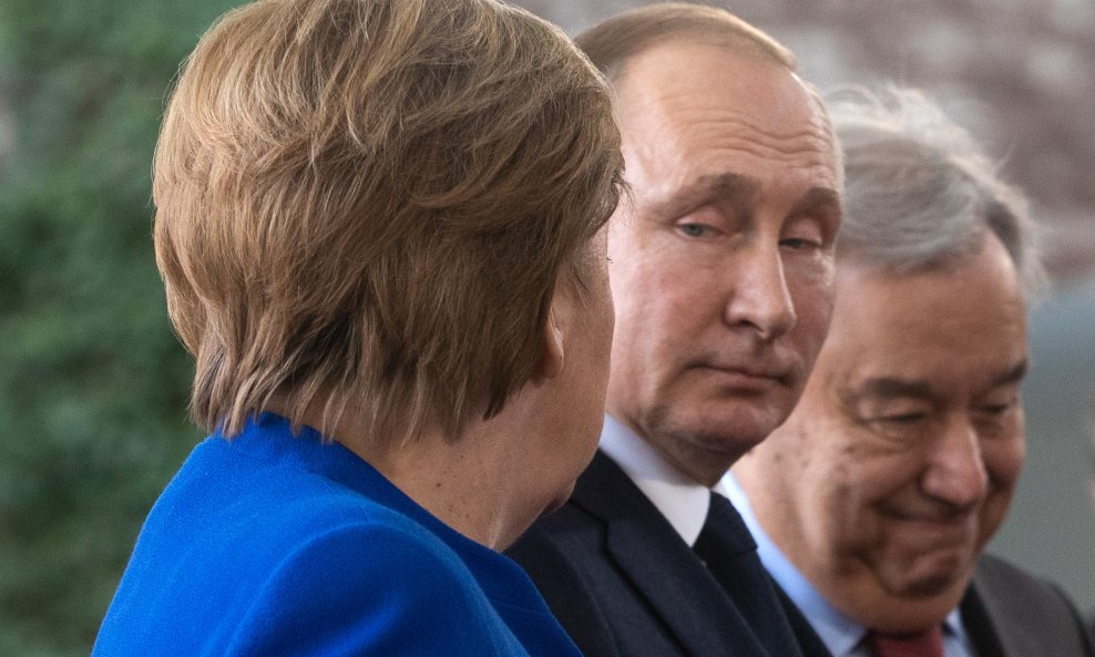 Njemačka kancelarka Angela Merkel i ruski predsjednik Vladimir Putin