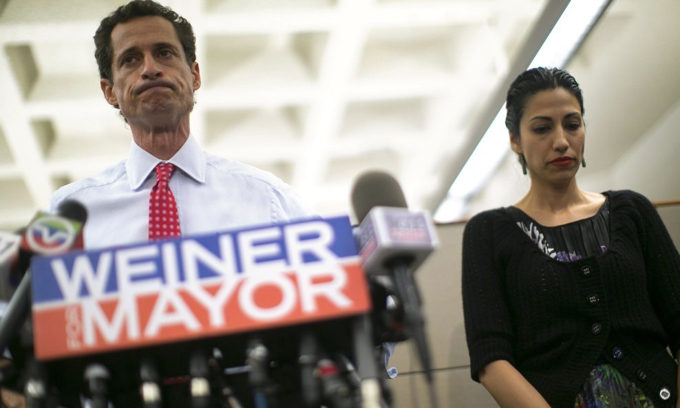 Huma Abedin i Anthony Weiner