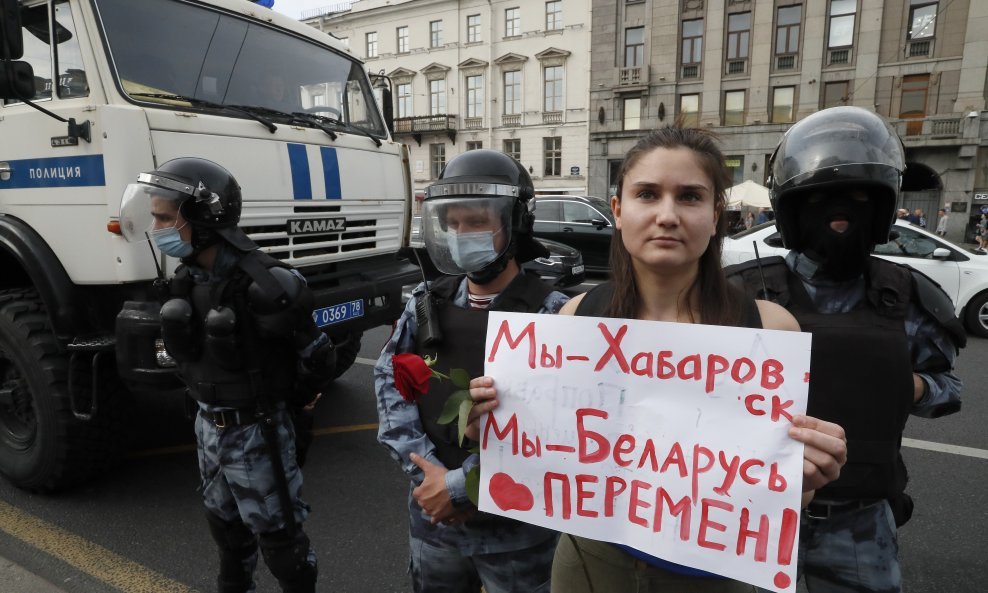 Prosvjedi u Rusiji, ilustrativna fotografija