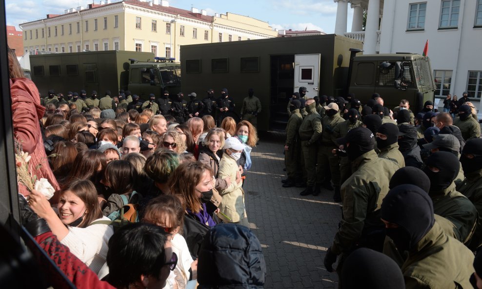 Prosvjedi u Minsku