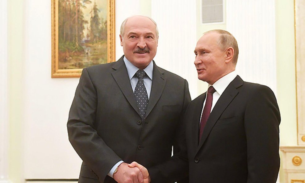 Aleksandar Lukašenko i Vladimir Putin