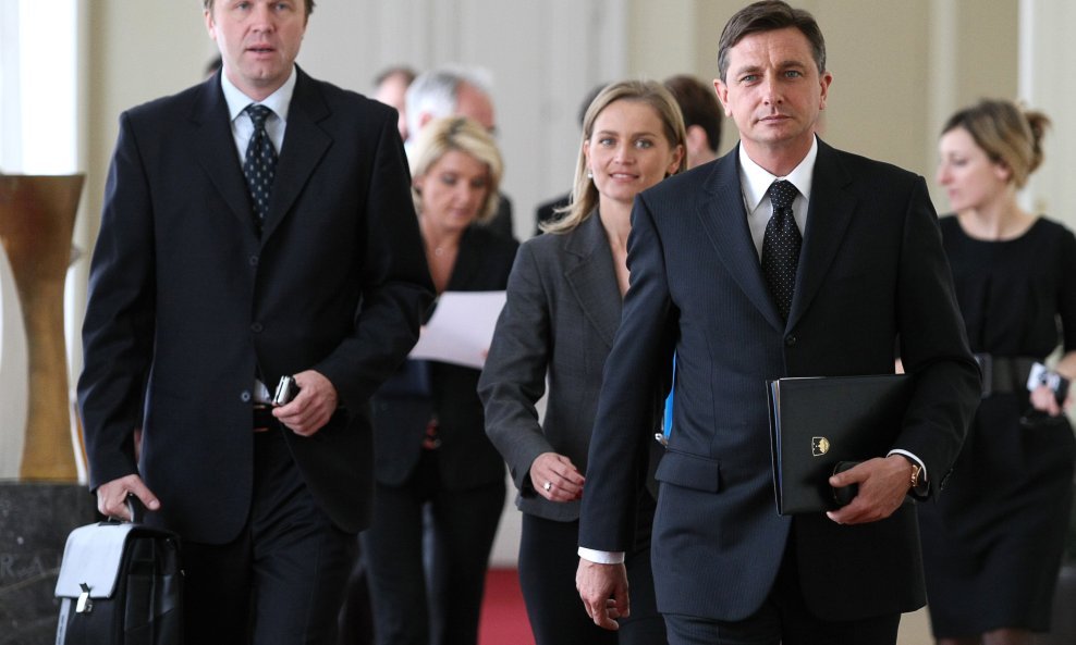 Gregor Golobič, Katarina Kresal i Borut Pahor