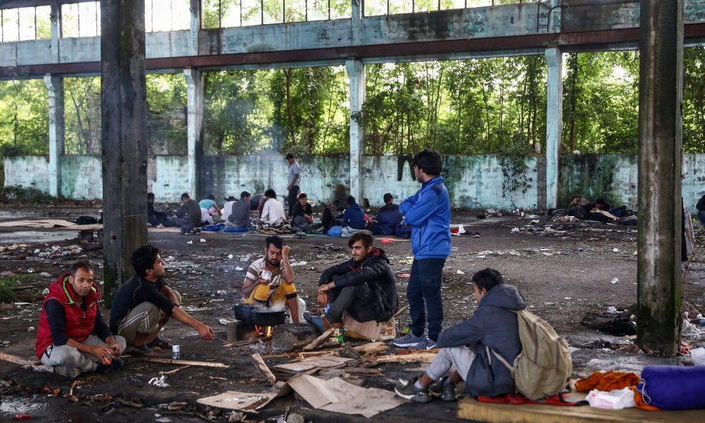 Migranti na putu kroz Bihać