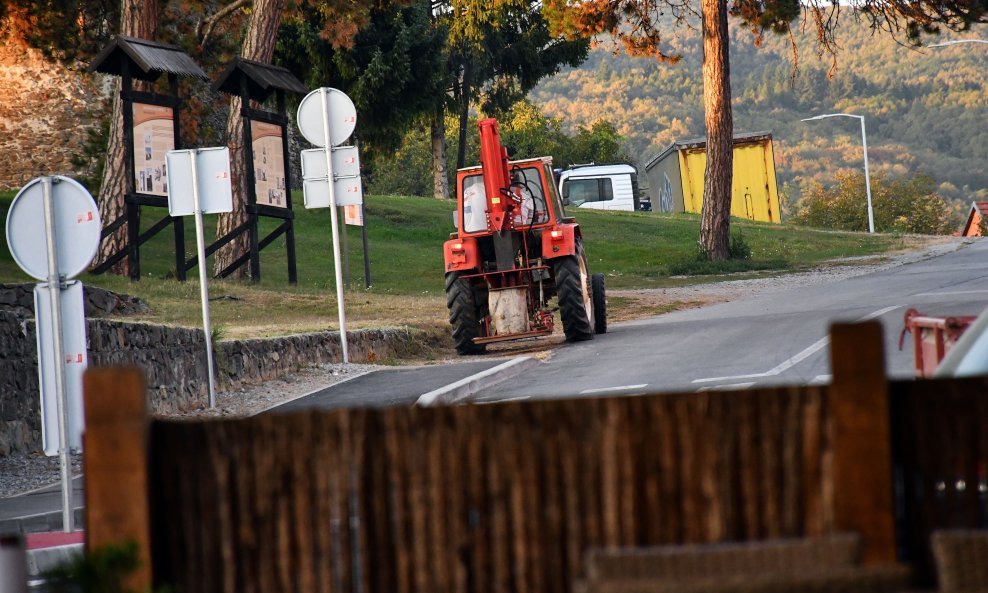 Mjesto Kaptol u kojem su na traktoru poginuli otac i sin