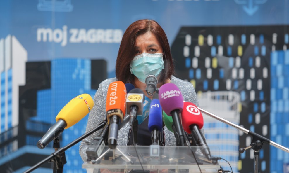 Vanja Tešić, voditeljica Službe za epidemiologiju Nastavnog zavoda za javno zdravstvo "dr. Andrija Štampar"