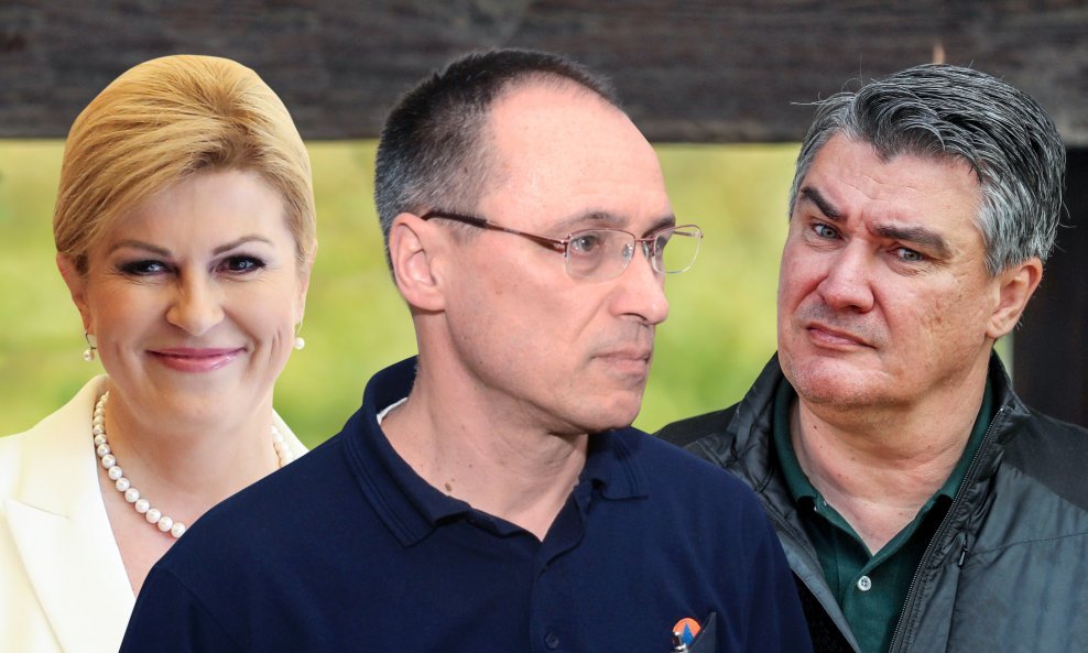 Kolinda Grabar Kitarović, Dragan Lozančić, Zoran Milanović